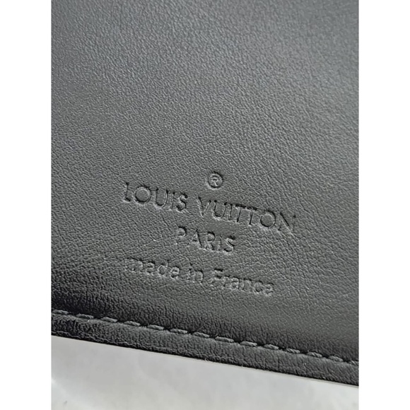 Authentic Louis Vuitton 2013 Damier Infini Brazza Wallet Grey/Black - Picture 6 of 14